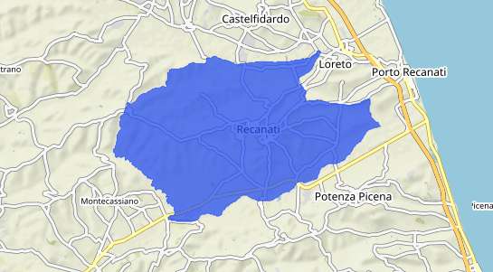 Prezzo degli immobili Recanati