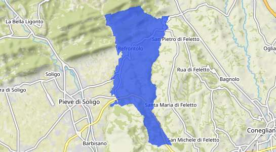 Prezzo degli immobili Refrontolo