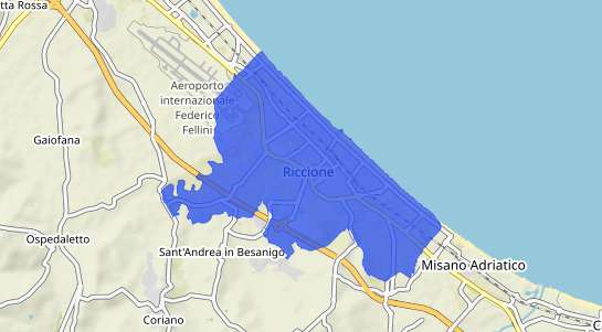Prezzo degli immobili Riccione