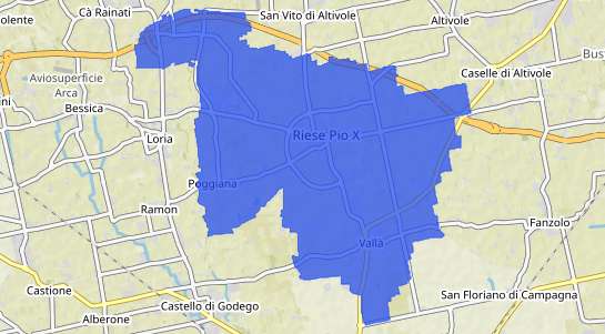 Prezzo degli immobili Riese Pio X