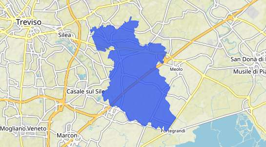 Prezzo degli immobili Roncade