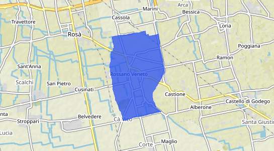 Prezzo degli immobili Rossano Veneto