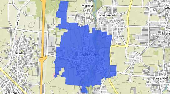 Prezzo degli immobili Rovello Porro