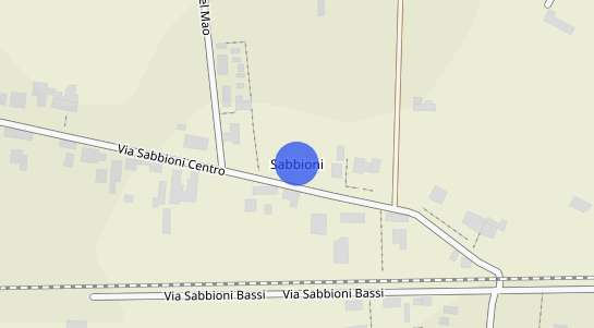 Prezzo degli immobili Sabbioni