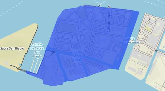 Prezzo degli immobili Sacca Fisola
