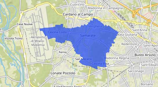 Prezzo degli immobili Samarate