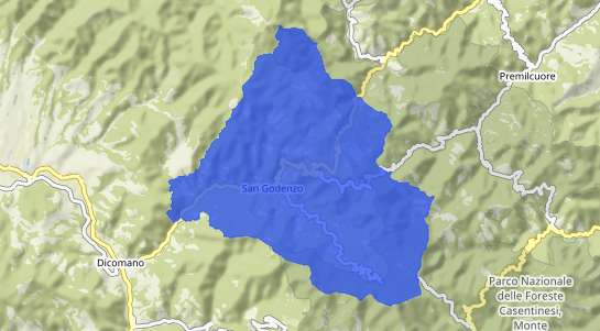 Prezzo degli immobili San Godenzo