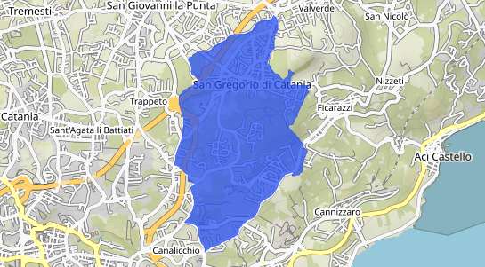 Prezzo degli immobili San Gregorio Di Catania