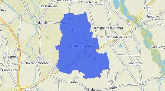 Prezzo degli immobili San Pietro In Gu