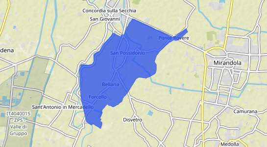 Prezzo degli immobili San Possidonio