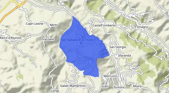 Prezzo degli immobili San Salvatore Di Fitalia