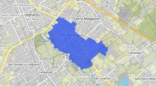 Prezzo degli immobili San Vittore Olona