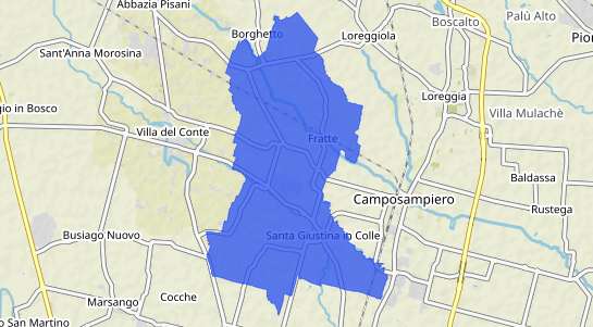 Prezzo degli immobili Santa Giustina In Colle