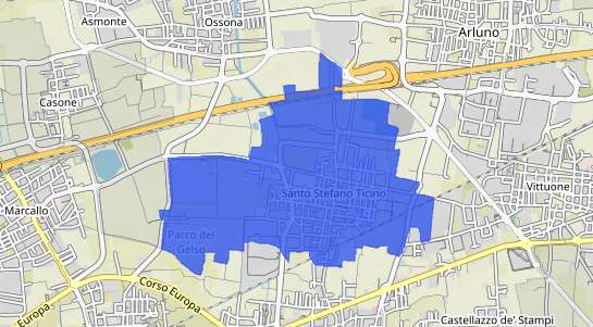 Prezzo degli immobili Santo Stefano Ticino
