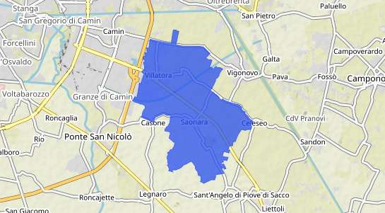 Prezzo degli immobili Saonara