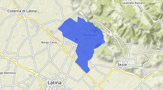 Prezzo degli immobili Sermoneta