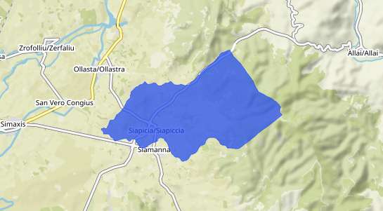 Prezzo degli immobili Siapiccia