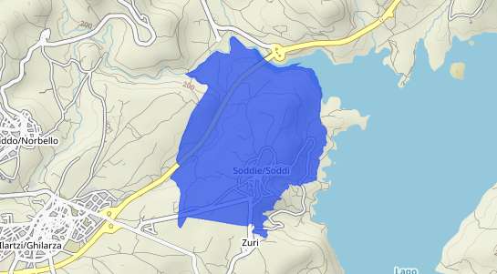 Prezzo degli immobili Soddi