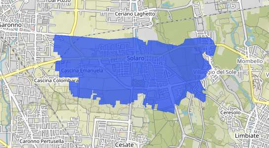Prezzo degli immobili Solaro