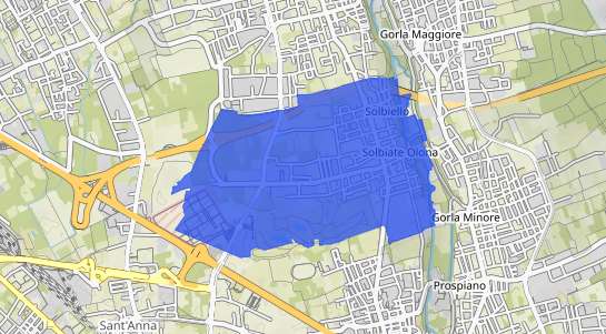 Prezzo degli immobili Solbiate Olona