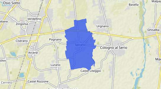 Prezzo degli immobili Spirano