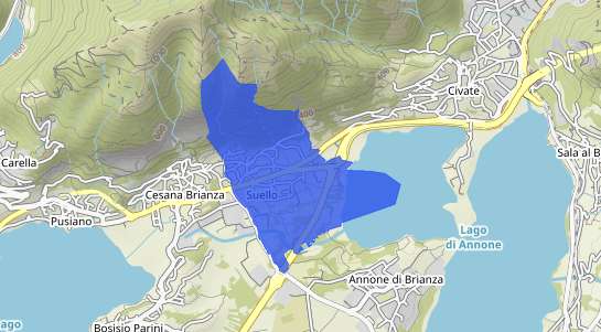 Prezzo degli immobili Suello