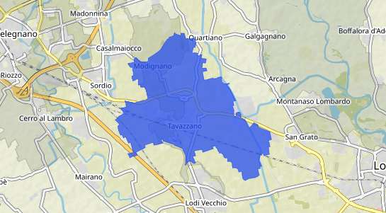 Prezzo degli immobili Tavazzano Con Villavesco