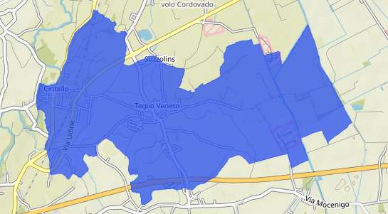 Prezzo degli immobili Teglio Veneto