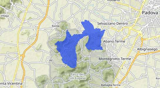 Prezzo degli immobili Teolo