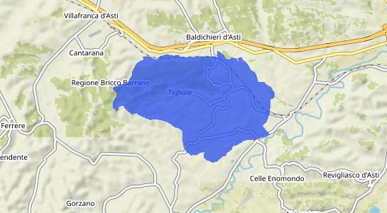 Prezzo degli immobili Tigliole