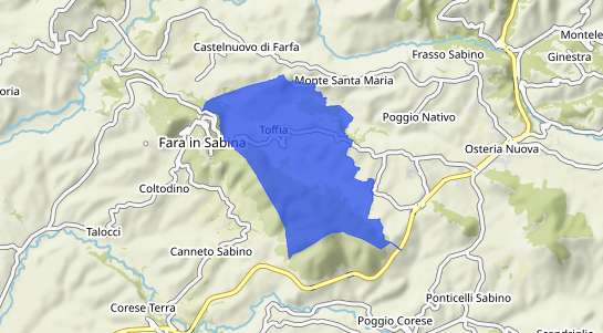 Prezzo degli immobili Toffia