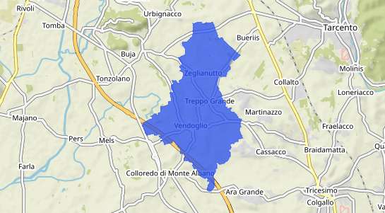 Prezzo degli immobili Treppo Grande