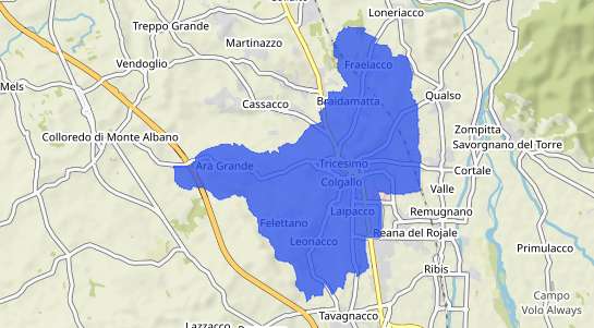 Prezzo degli immobili Tricesimo