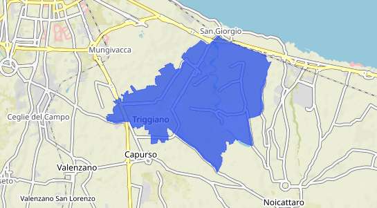 Prezzo degli immobili Triggiano