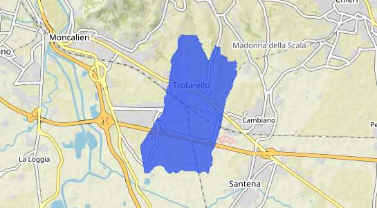 Prezzo degli immobili Trofarello