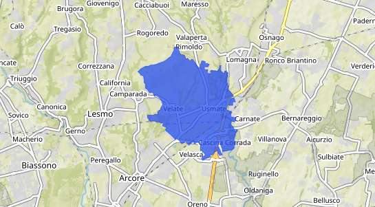 Prezzo degli immobili Usmate Velate