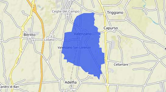 Prezzo degli immobili Valenzano