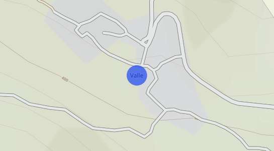 Prezzo degli immobili Valle
