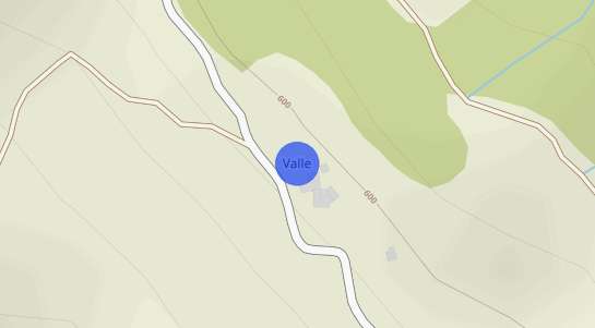 Prezzo degli immobili Valle