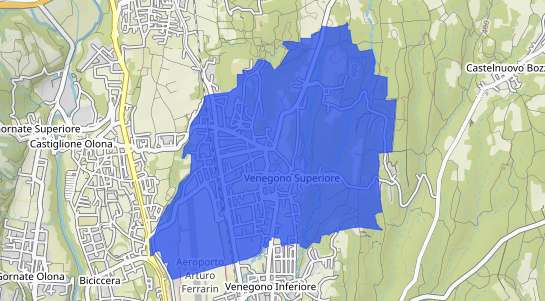Prezzo degli immobili Venegono Superiore
