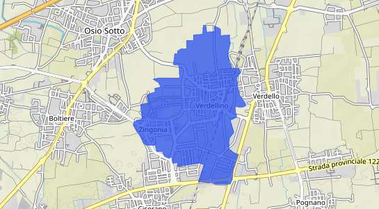 Prezzo degli immobili Verdellino