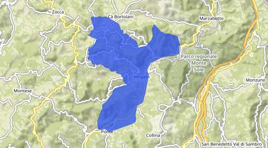 Prezzo degli immobili Vergato