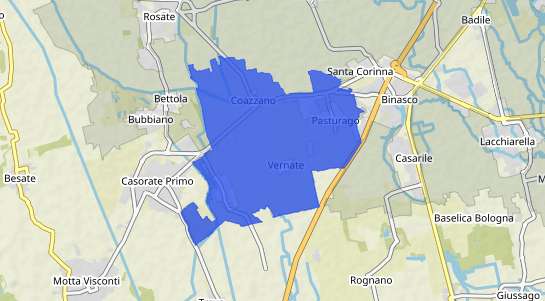 Prezzo degli immobili Vernate