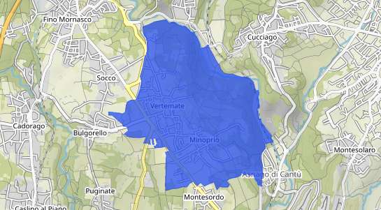 Prezzo degli immobili Vertemate Con Minoprio