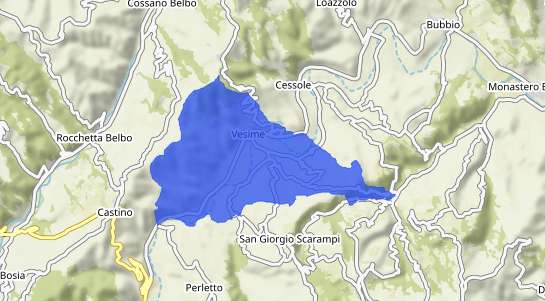 Prezzo degli immobili Vesime