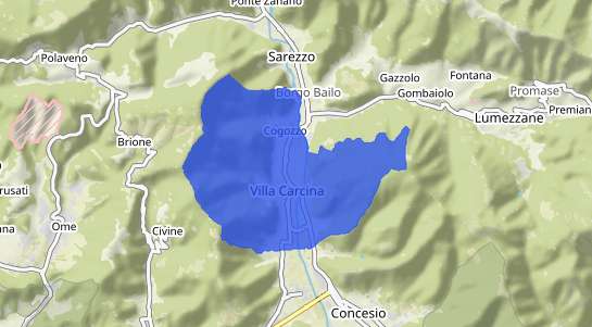 Prezzo degli immobili Villa Carcina