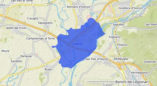 Prezzo degli immobili Villesse