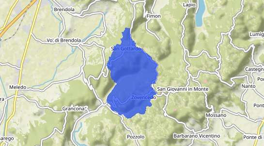 Prezzo degli immobili Zovencedo